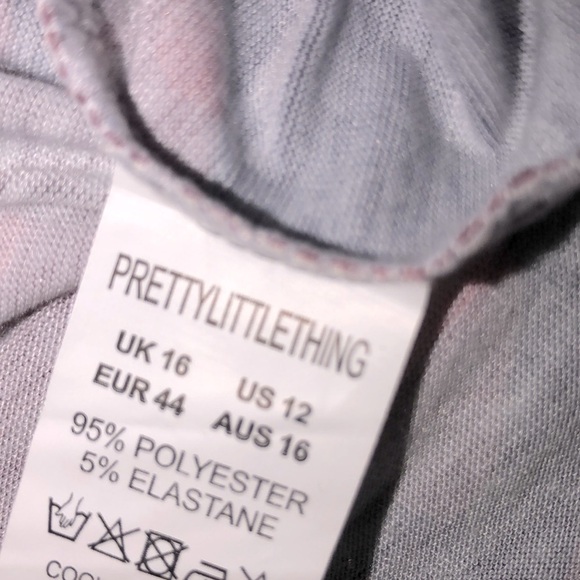 PrettyLittleThing size 12 camouflage bodycon dress - Picture 4 of 4